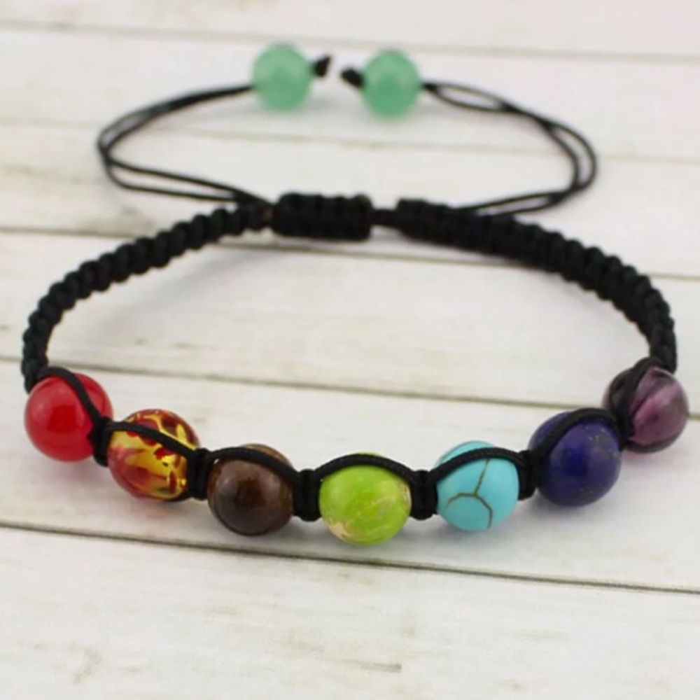 Chakra Reiki Beaded Bracelet 🌈